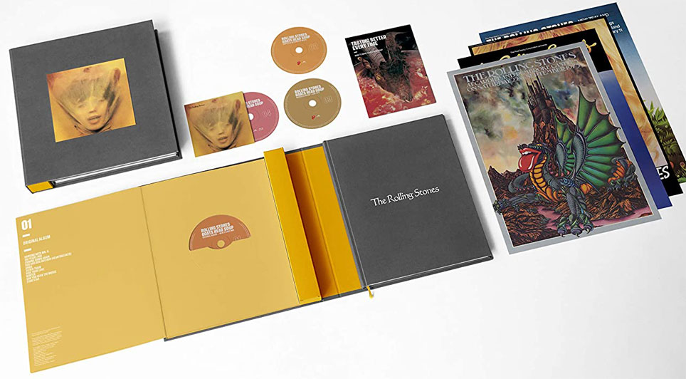 Rolling stones Goats Head Soup BOX Deluxe Collector coffret CD Bluray