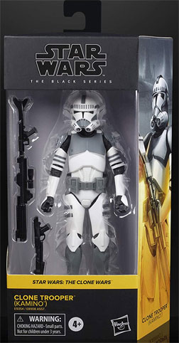 Star Wars Black Series figurines clnoe trooper soldat clone