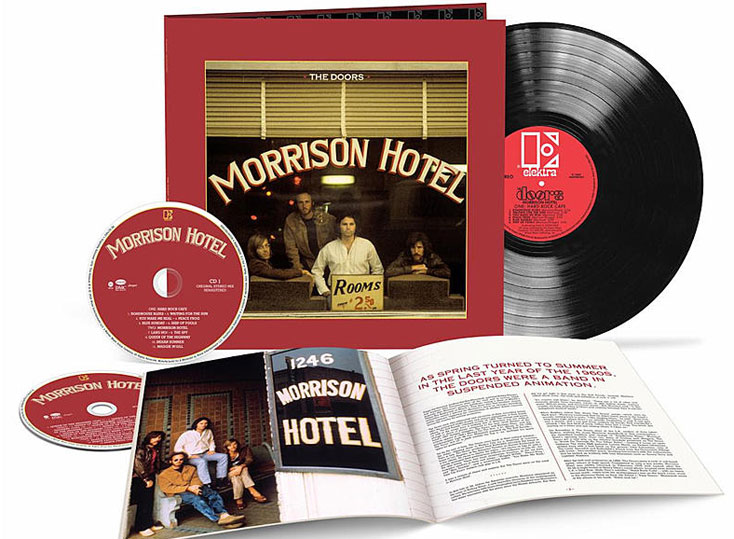The Doors Morrison Hotel 50th Anniversary CD Vinyle LP