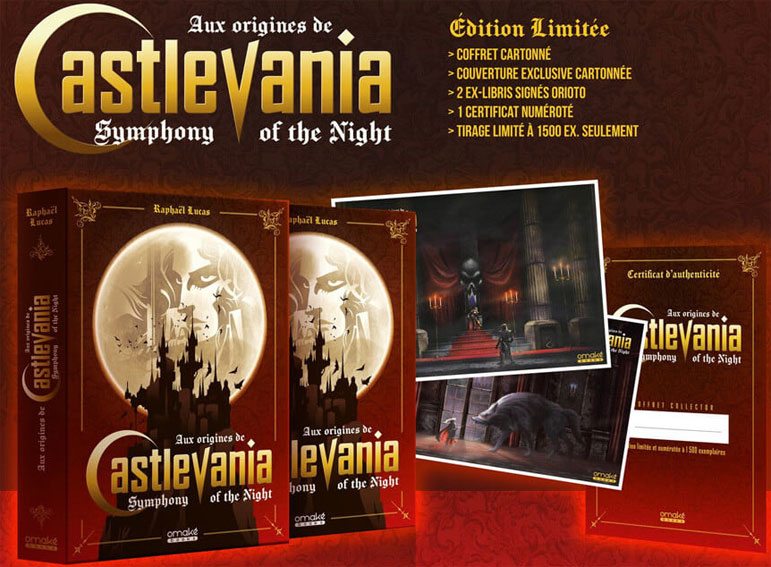 artbook livre castlevania symphony of the night