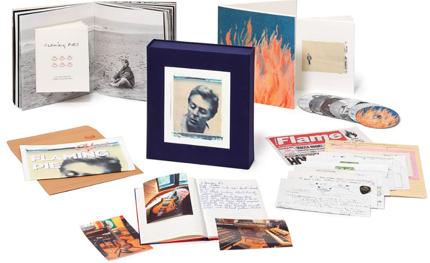 paul mccartney flaming pie archive collection Vinyle CD DVD box
