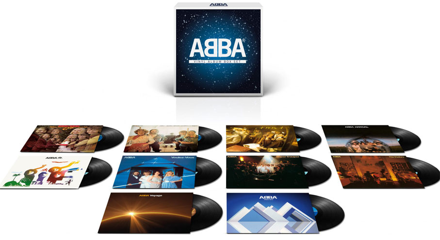 Abba coffret integrale 10 vinyles lp 10lp edition collector