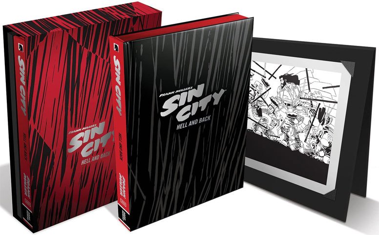 Frank Miller Sin City Hell and Back deluxe edition collector limitee