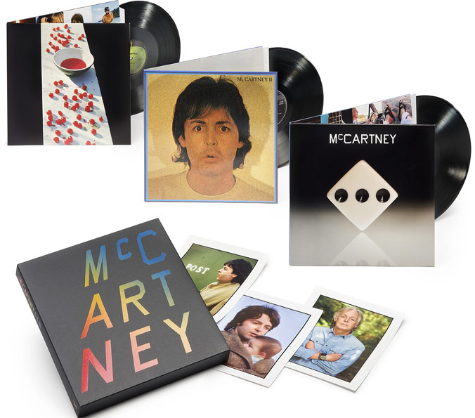 McCartney coffret collector vinyl LP CD I II III