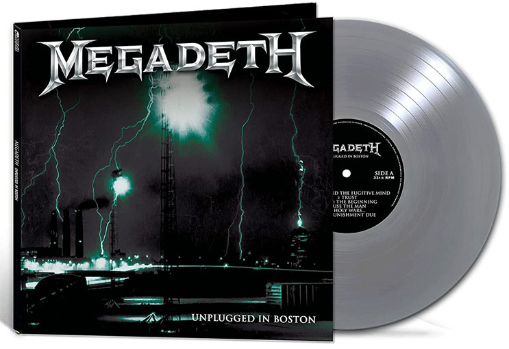 Megadeath vinyl lp 180 live unplugged edition collector
