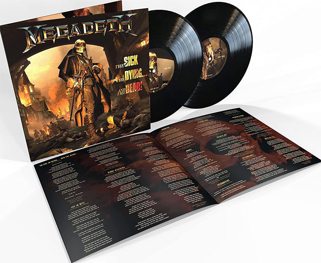 Megadeth nouvel album 2022 cd vinyl lp edition limite deluxe