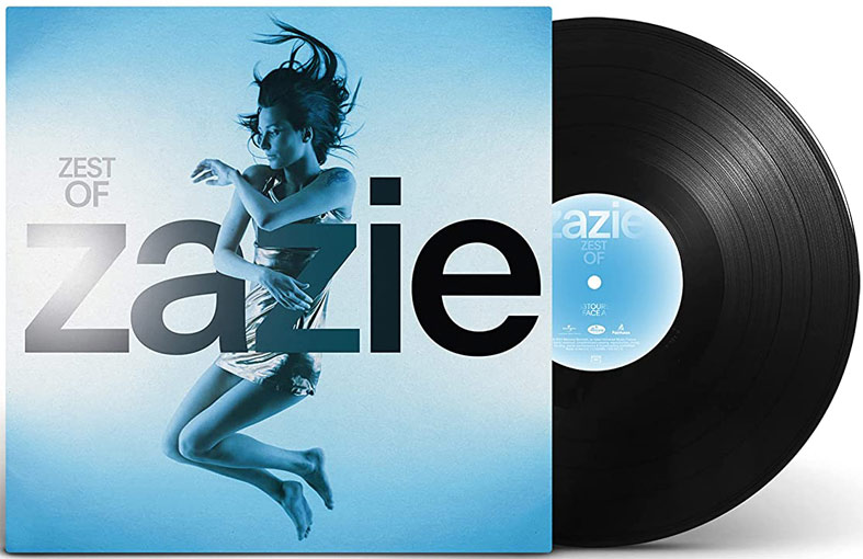 Zest of Zazie best of vinyl lp nouvel album 2022
