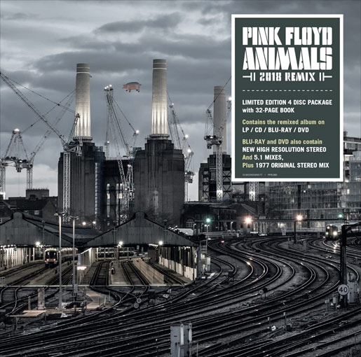 Pink Floyd animals 2018 remix super deluxe editino vinyl lp cd bluray