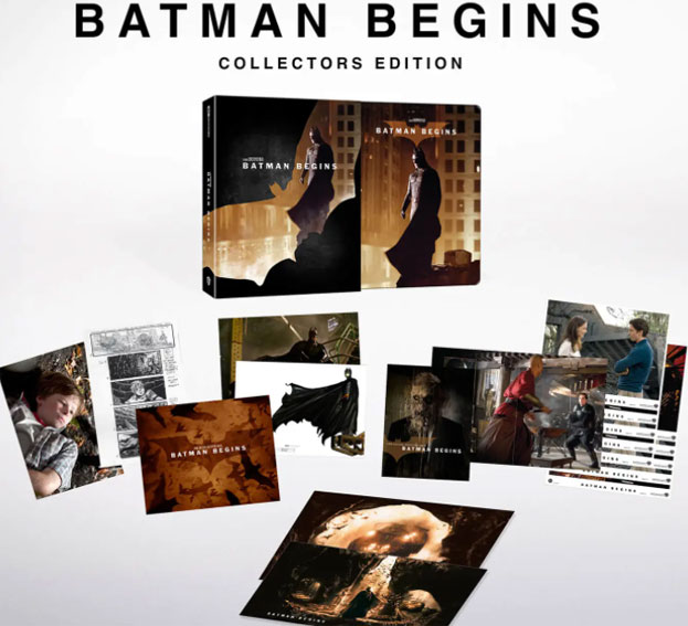 batman begins edition ultimate steelbook 4k coffret collector