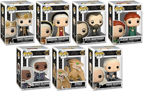 collection funko pop house of dragon 2022