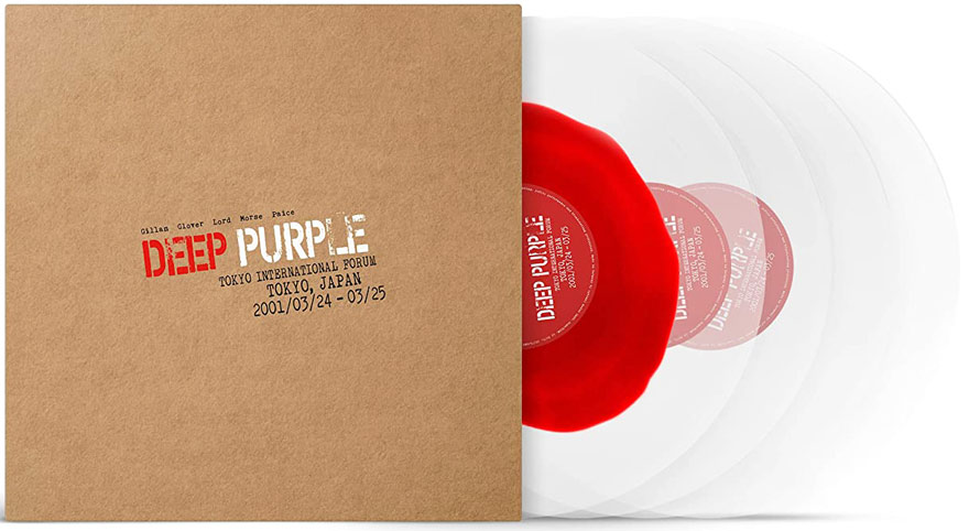 Deep purple live tokyo coffret 4 Vinyl LP 4lp edition collector limitee 2022