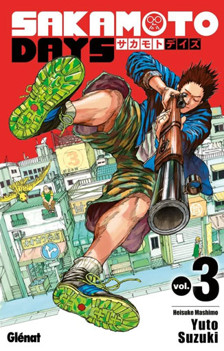 sakamoto day t03 manga achat precommande