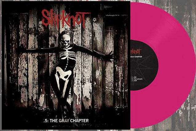 slipknot gray chapter vinyl lp colore edition limitee