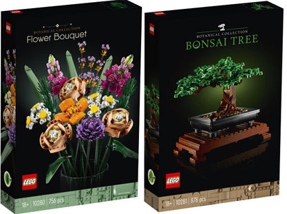 lego fleur plante arbre botanique 2021