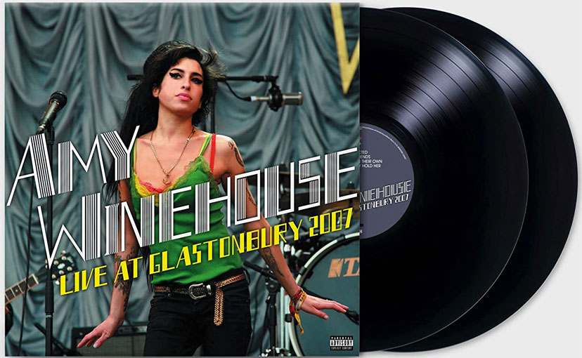 Amy winehouse live glatonsbury edition vinyl LP 2LP