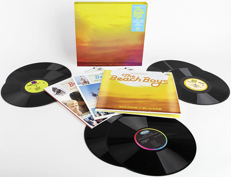 Beach boys coffret vinyle sounds summer edition collector limitee