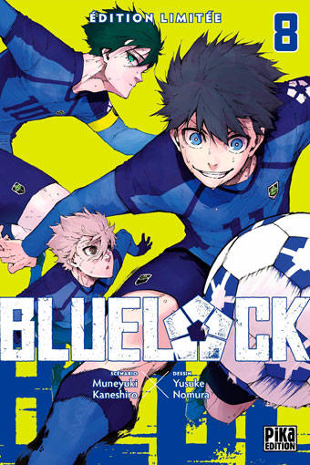 Blue lock edition limitee manga tome 8