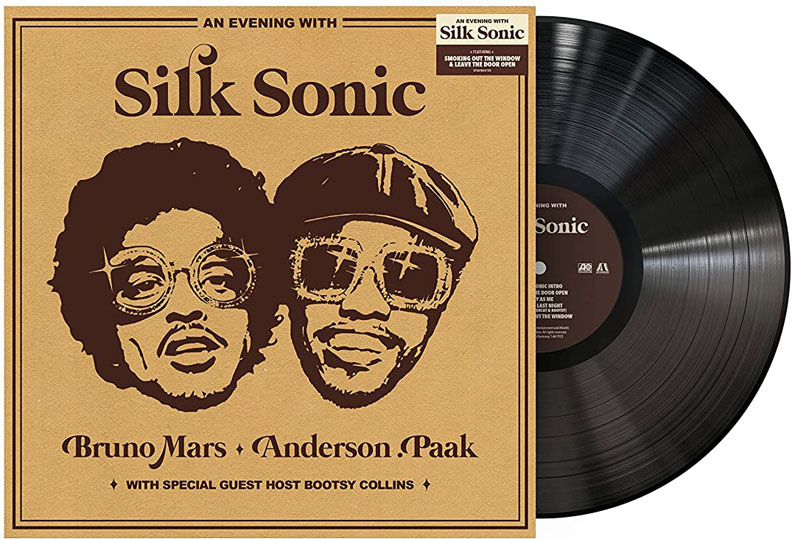 Silk sonic vinyl lp cd bruno mars anderson paak 2022 edition