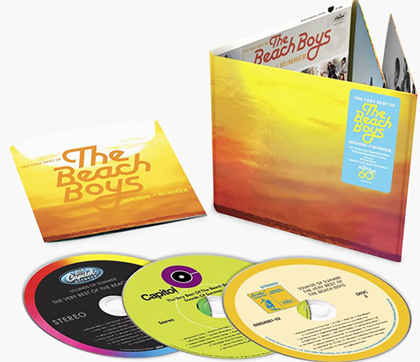 Sounds summer best of beach boy coffret box 60th anniversary 6lp 3cd edition vinyl