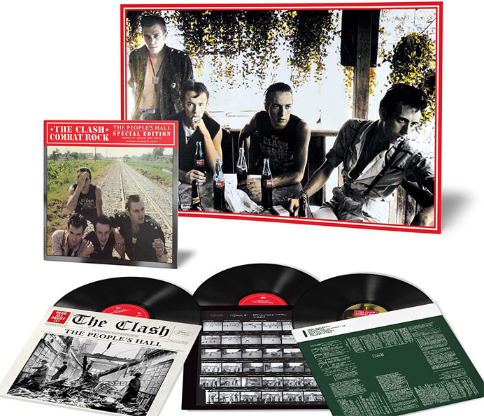 The clash combat rock edition collector limitee CD Vinyle LP 3LP 2022