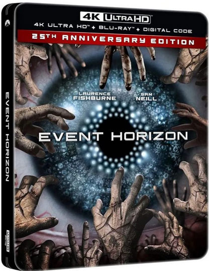 Event Horizon steelbook collector blu ray 4k ultra hd