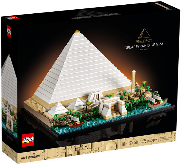LEGO grande pyramide de Gizeh 21058 nouveaute 2022 architecture