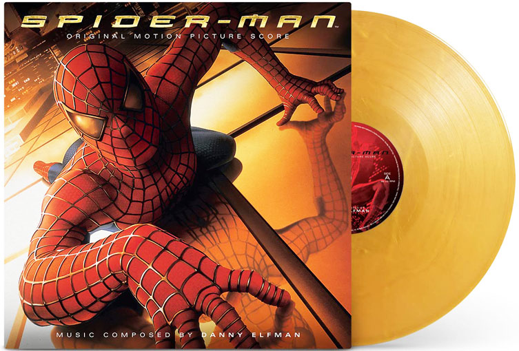Spider man ost 20th anniversary vinyl LP soundtrack bande originale