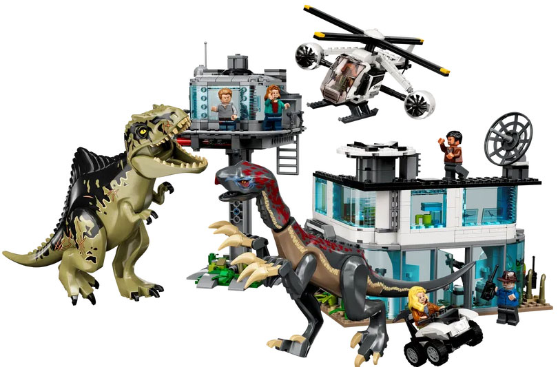 nouveau LEGO Jurassic World 2022 attaque