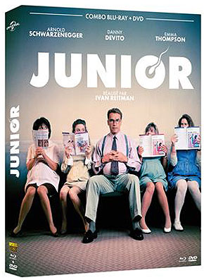 Junior film arnold schwarzenegger bluray DVD edition 2021