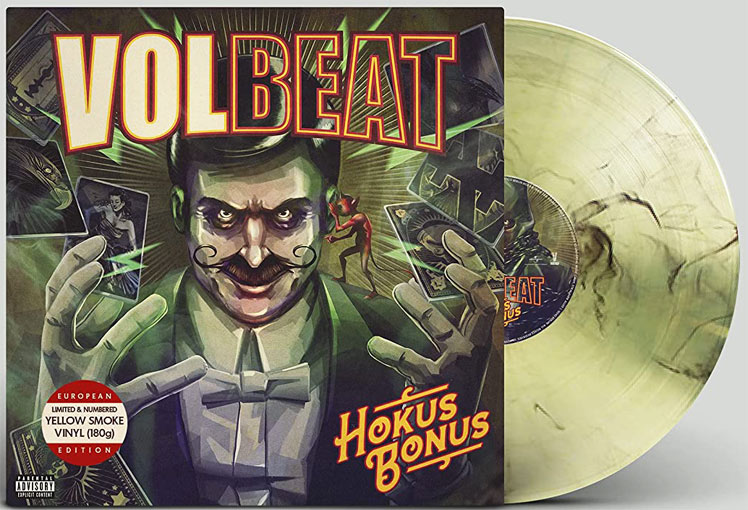 Volbeat Hokus Bonus Hocus Vinyl LP edition limited colored