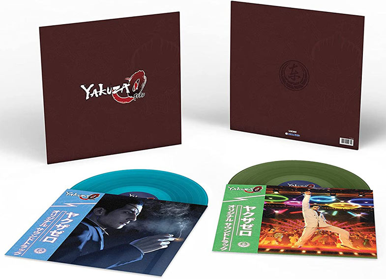 Yakuza 0 edition deluxe collector vinyle lp ost soundtrack BO