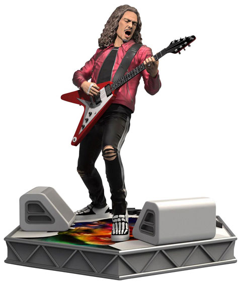 Figurine metallica Statue Kirk Hammett