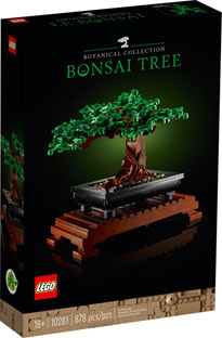 promo lego 2021 bonsai