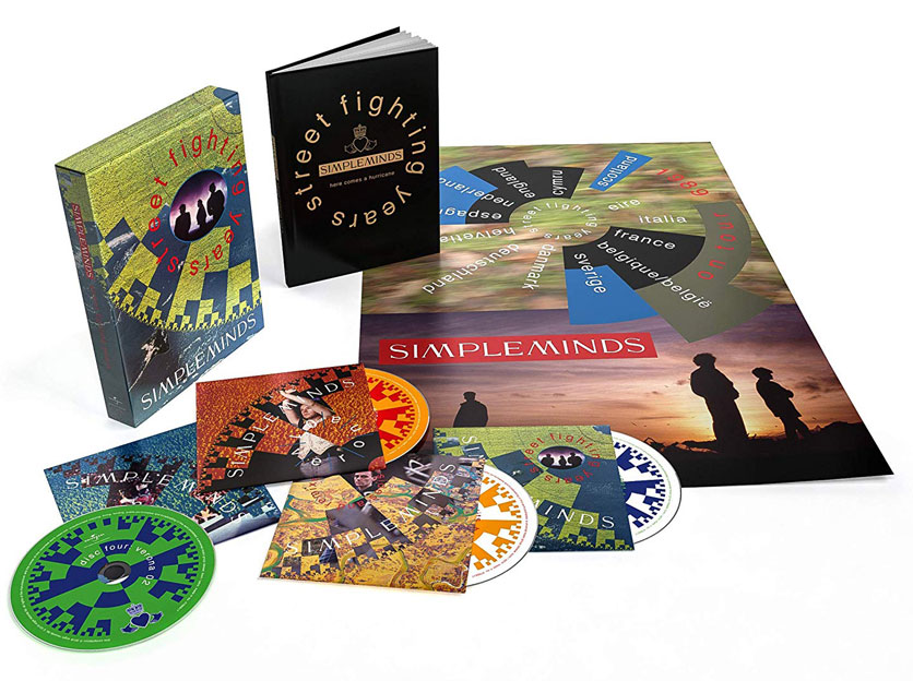 Street Fighting Years coffret deluxe simple minds