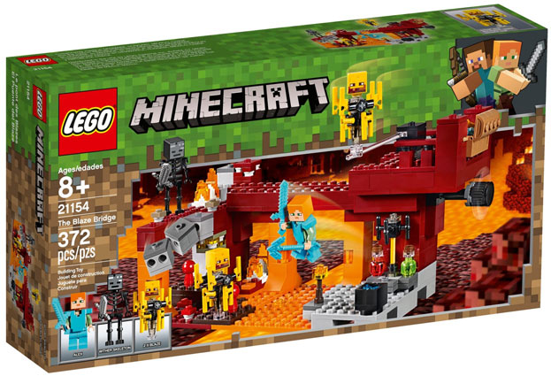 Lego minecraft figurine blaze pont bridg collection 2020