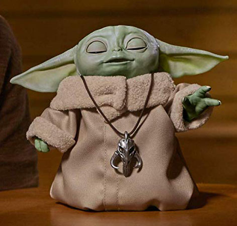 Baby Yoda animatronique animatronic hasbro figure