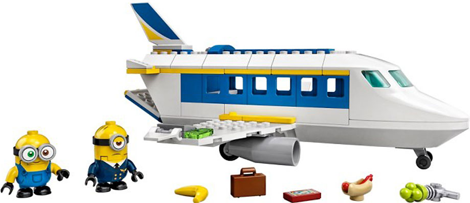 Lego Le minion pilote aux commandes