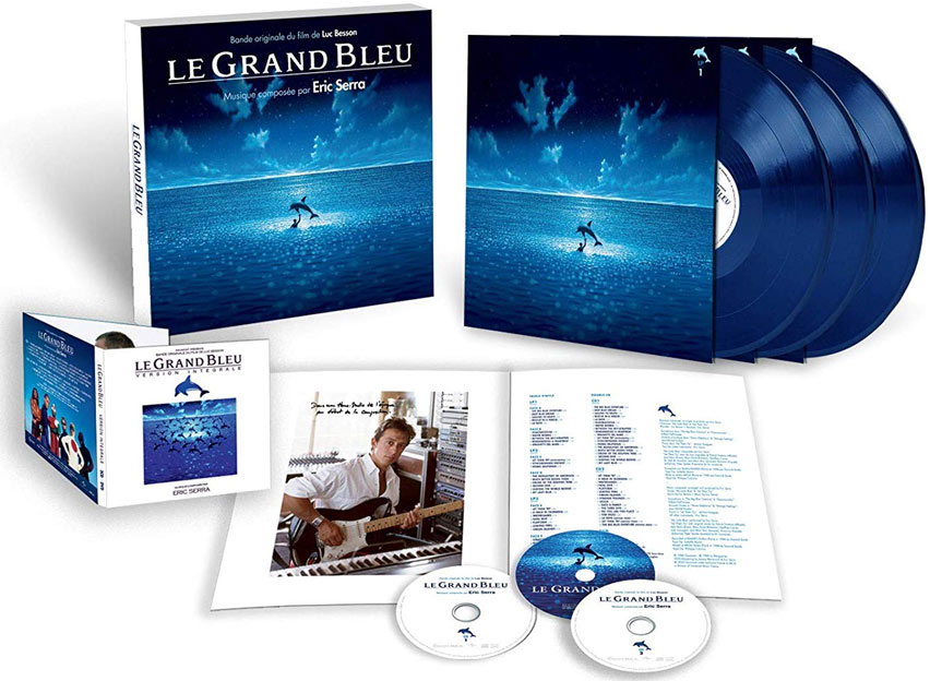 le grand bleu coffret collector edition limitee deluxe Vinyle LP CD