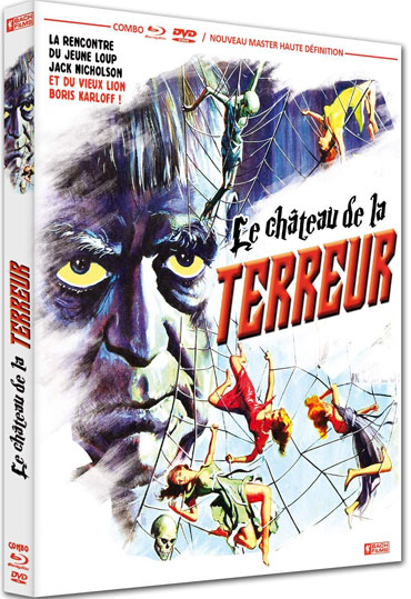 le chateau de la terreur Blu ray DVD edition collector version restauree