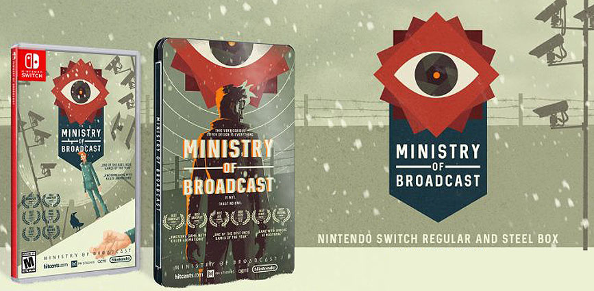 ministry of broadcast edition collector Nintendo Switch