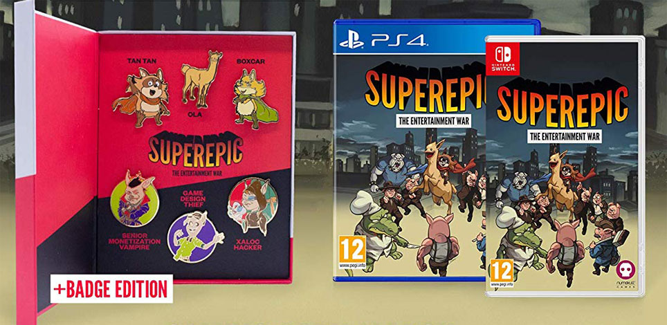 superepic ps4 nintendo switch collector retrogaming 2020