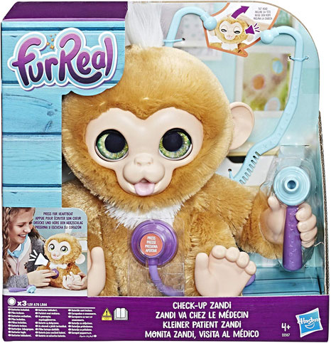 Peluche interactive Daisy mon chat joueur - Furreal Friends Hasbro : King  Jouet, Peluches interactives Hasbro - Peluches