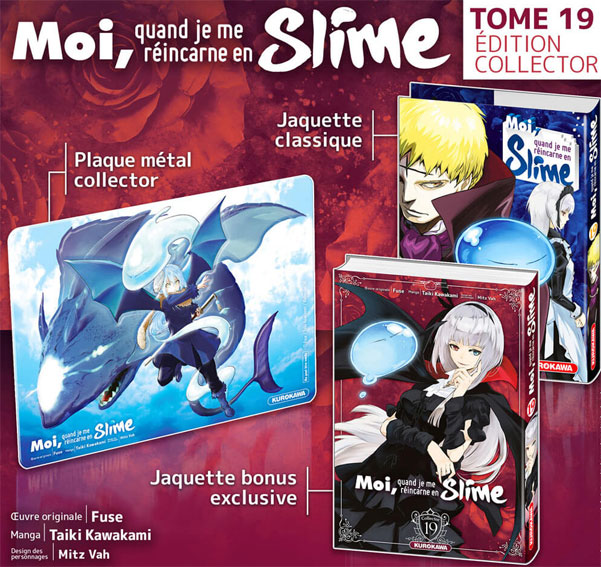 coffret collector manga slime t19 tome 19