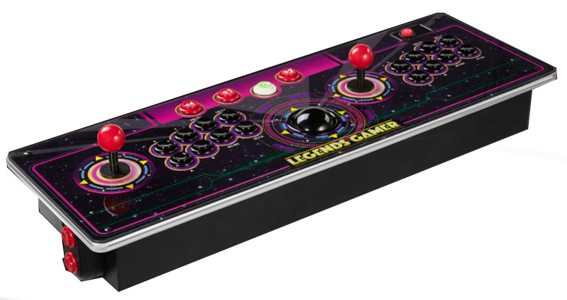 joy stick arcade gamer pro jeux classique retrogaming sans fil