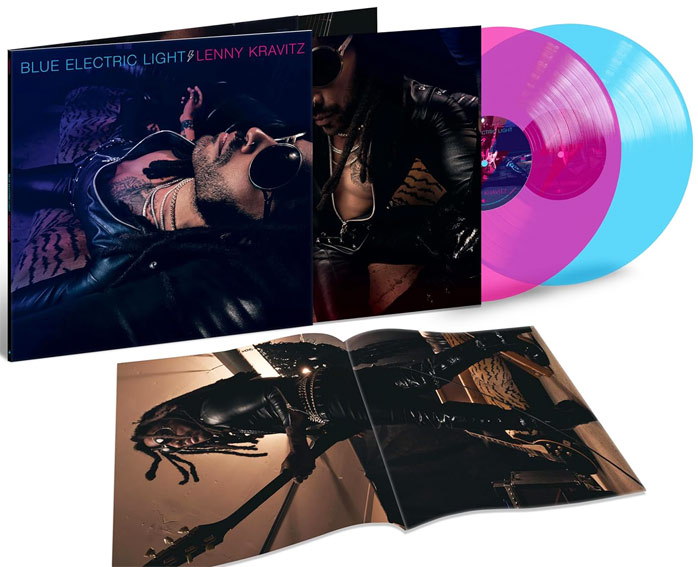 Lenny Kravitz blue electric light album edition vinyl lp 2lp limite collector