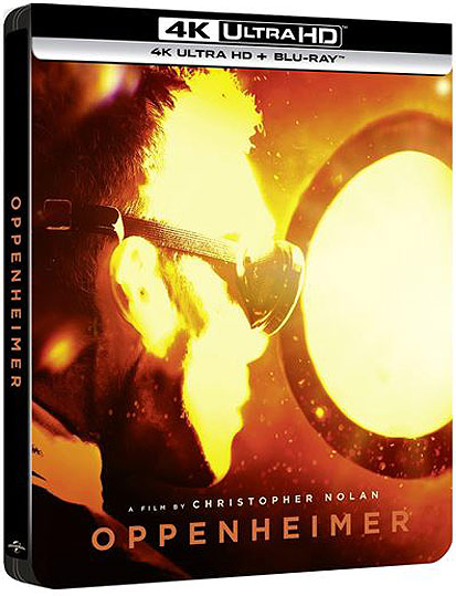 Oppenheimer Steelbook Blu ray 4K Ultra HD edition collector nolan