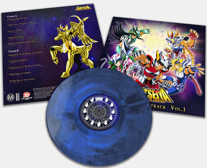 Saint seiya original soundtrack vinyl lp edition collector anime