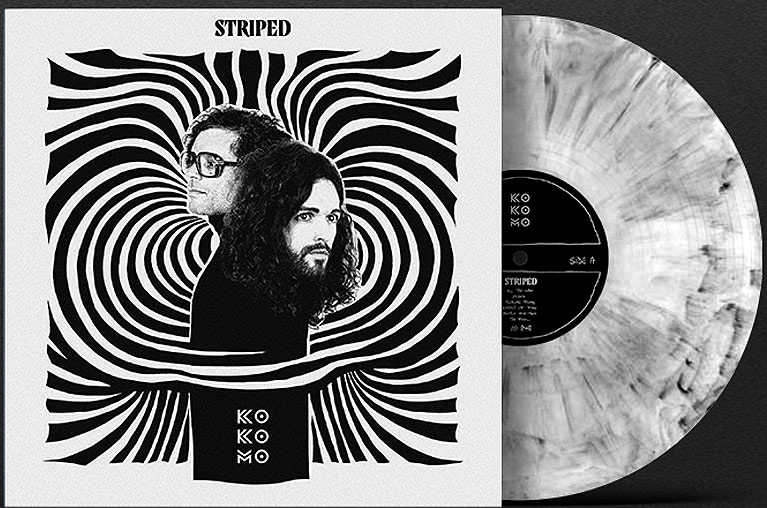 Ko ko Mo striped nouvel album vinyl lp collector zebre