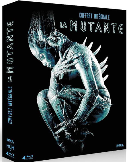 La mutante coffret integrale Bluray 4 films