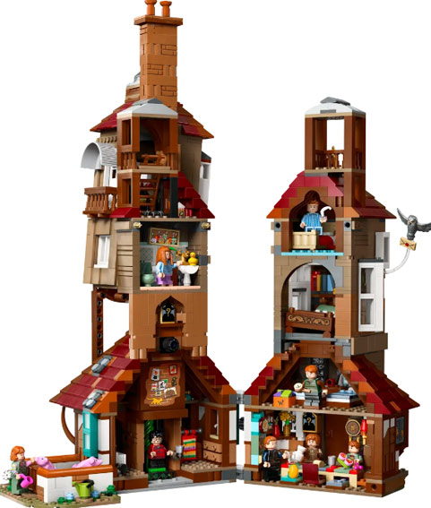 Lego collector harry potter la maison des weasley achat rare